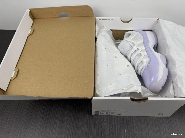 Cheap TBK Violet 11 AH7860-101 Pure Air Low Jordan WMNS 0704